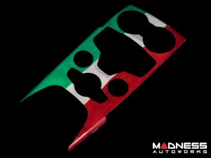 Alfa Romeo Giulia Shift Console Trim - Carbon Fiber - '20+ models - Italian Theme - Feroce Carbon